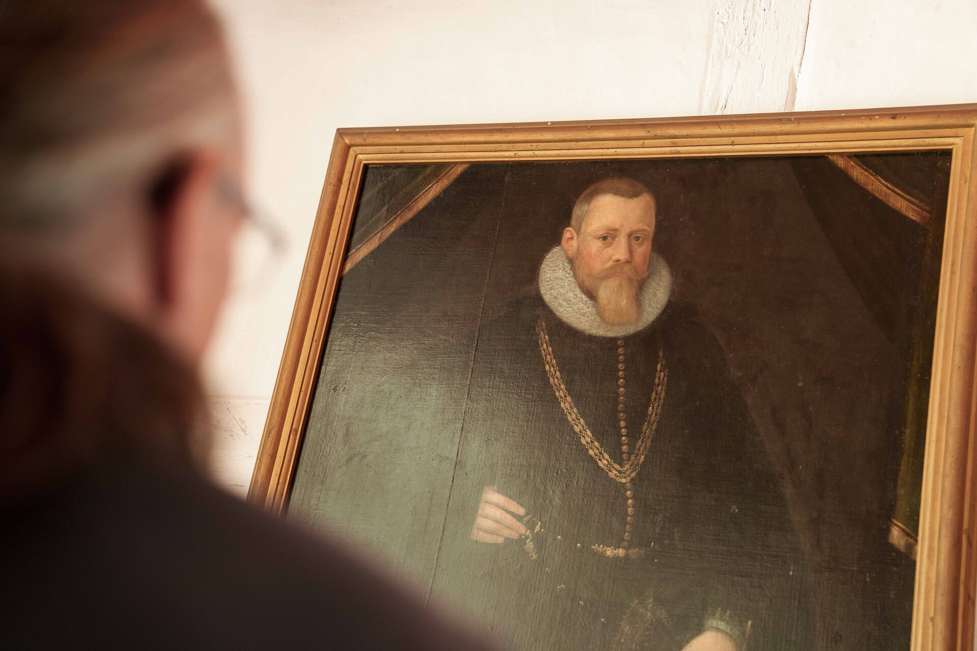 Maleri af renæssanceherremanden Eske Brock (1560-1625) til Gammel Estrup