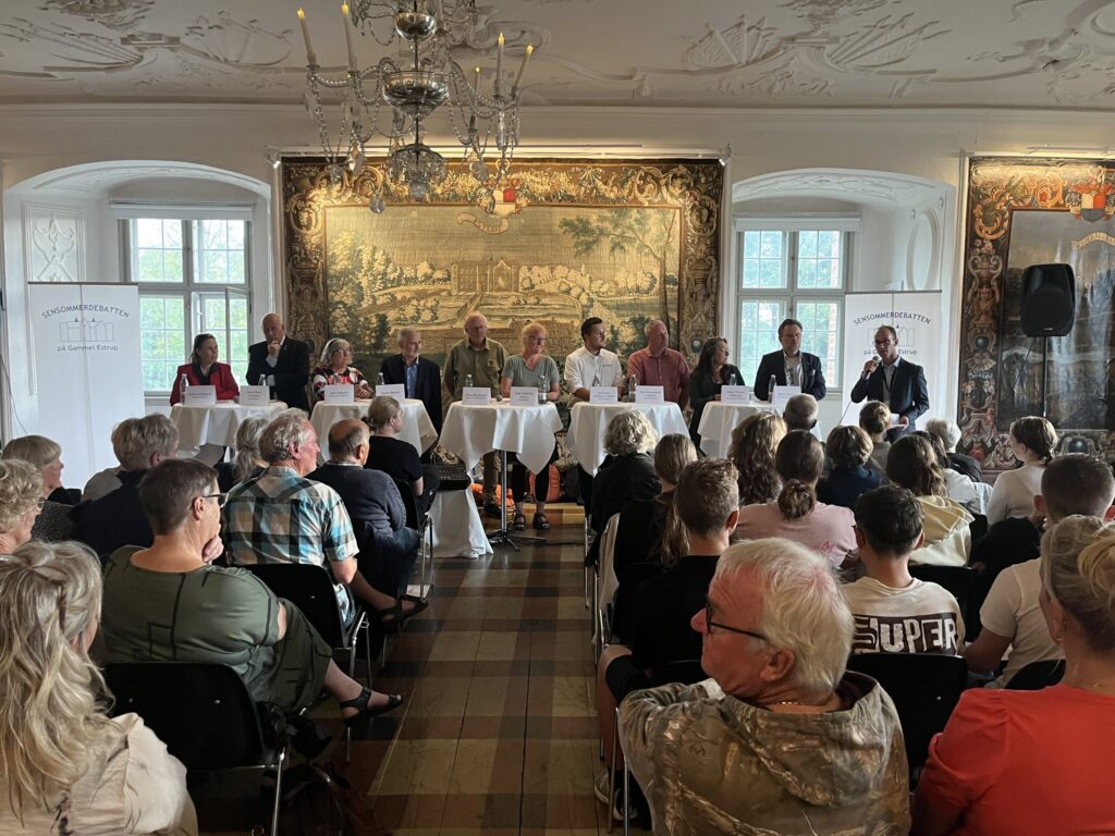 Der var fuldt hus til debat med kommunalpolitikere 27. august